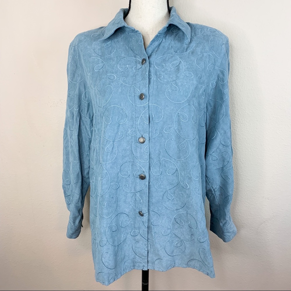 Vintage Drapers & Diamonds Button Front Shirt